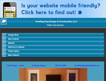 Tablet Screenshot of howlingdogdesign.net